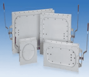 Rectangular Butterfly Isolation Damper