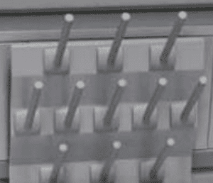 Pegboard for Service Duct